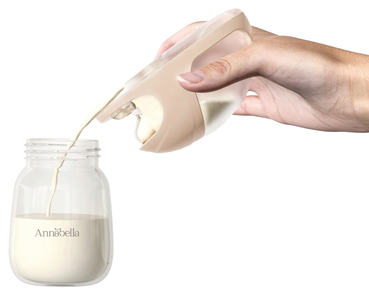 Hands-Free Wearable Manual Breast Pump and Collection Cup