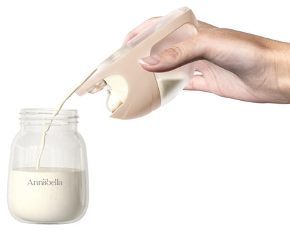Hands-Free Wearable Manual Breast Pump and Collection Cup