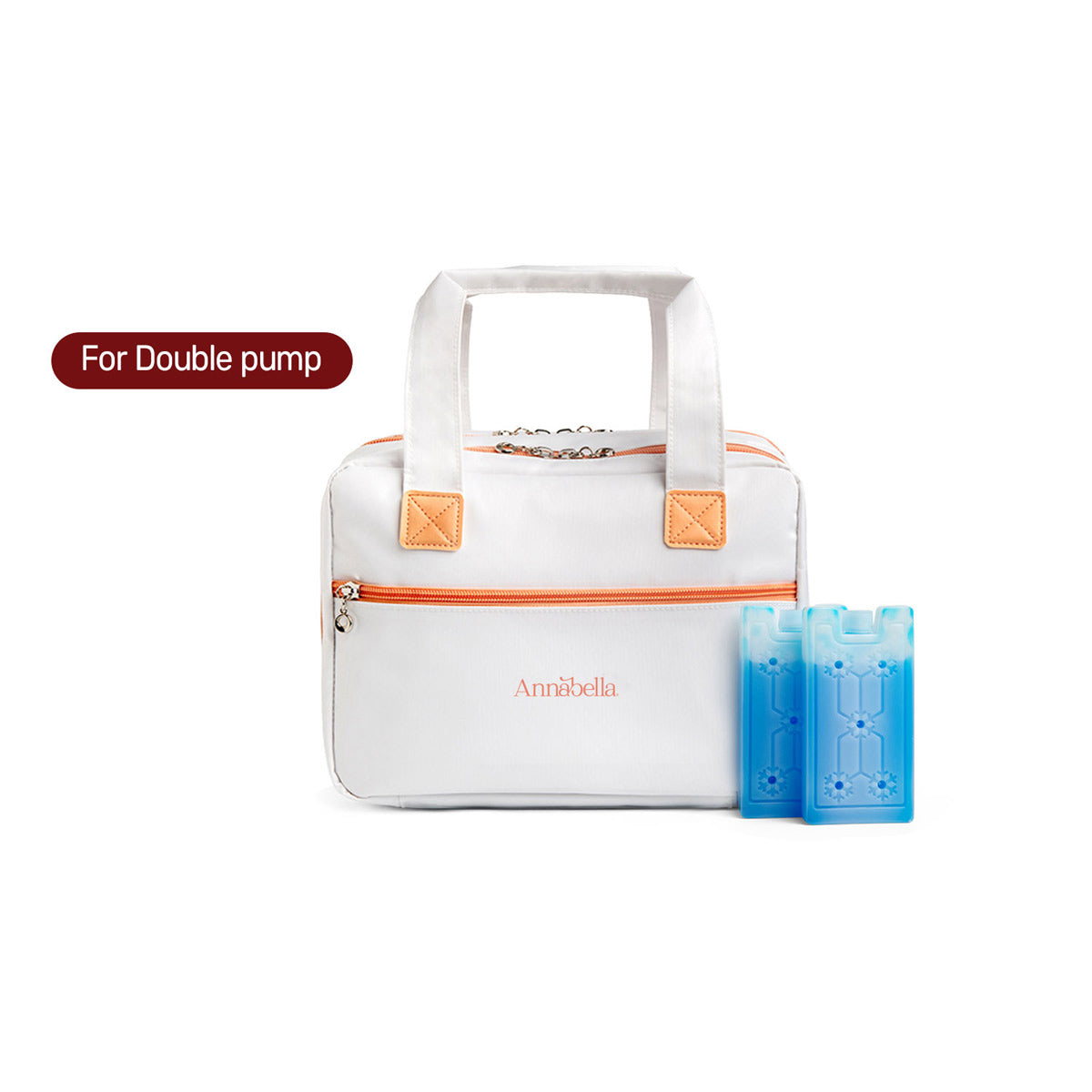 Annabella Double Breast Pump Travel Bag with Coolers